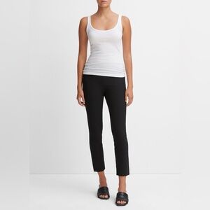 Vince Stitch Front Seam Ponte Legging‎ Black Size Large